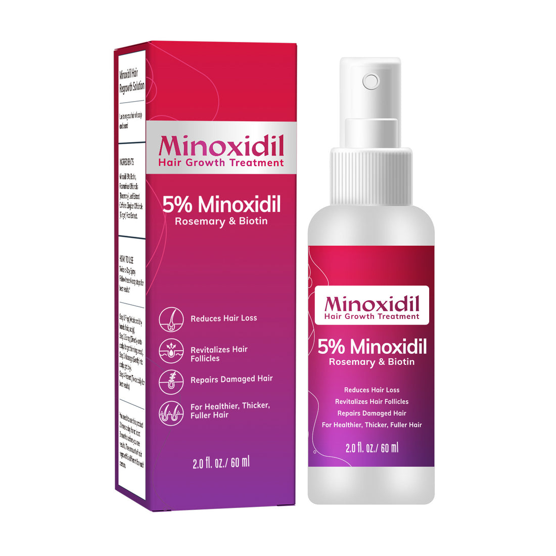 Hair Spray For Roots | Minoxidil Anti Hair Loss