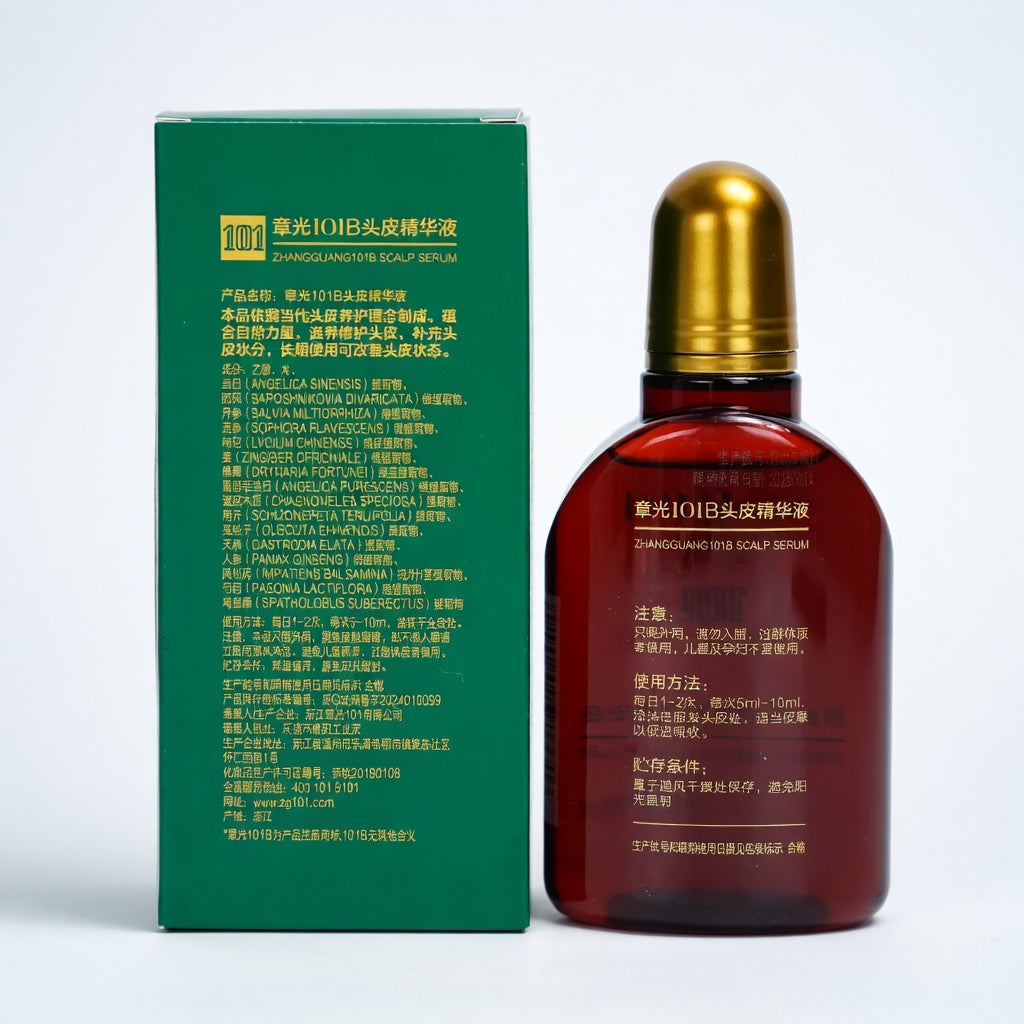 GENUINE Anti Hair Loss HAIR TONIC Genuine 101b Treatment ZHANGGUANG Grow