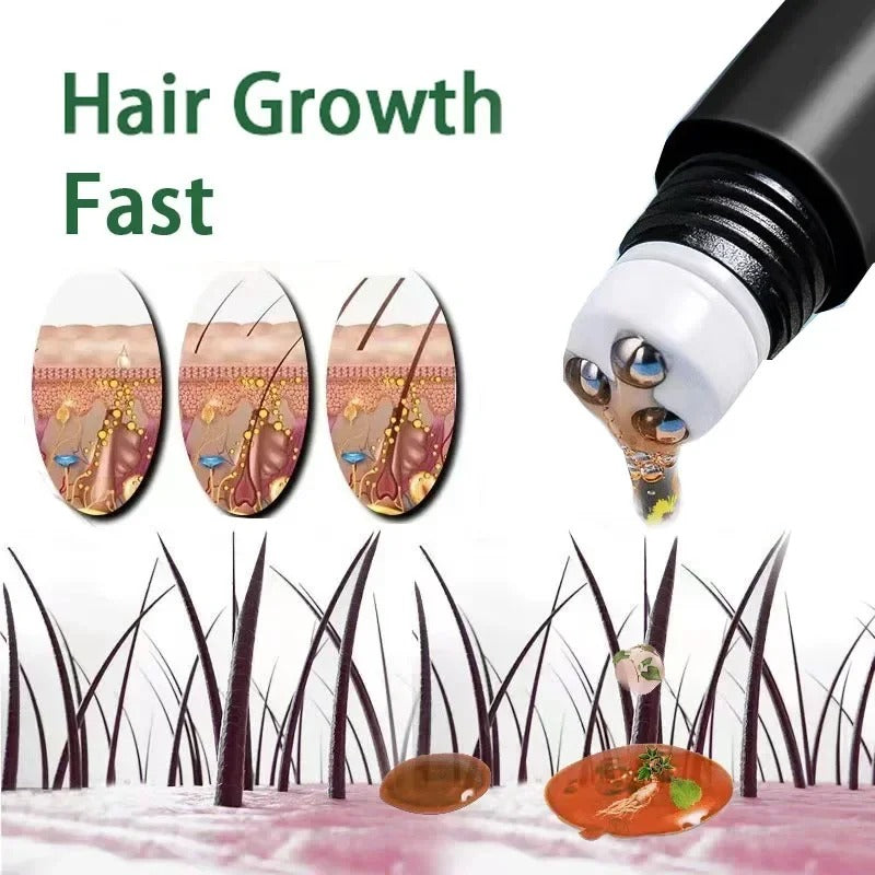 Biotin Hair Growth Serum For Men Thickening Scalp Treatment Hair Care Oil 20ml