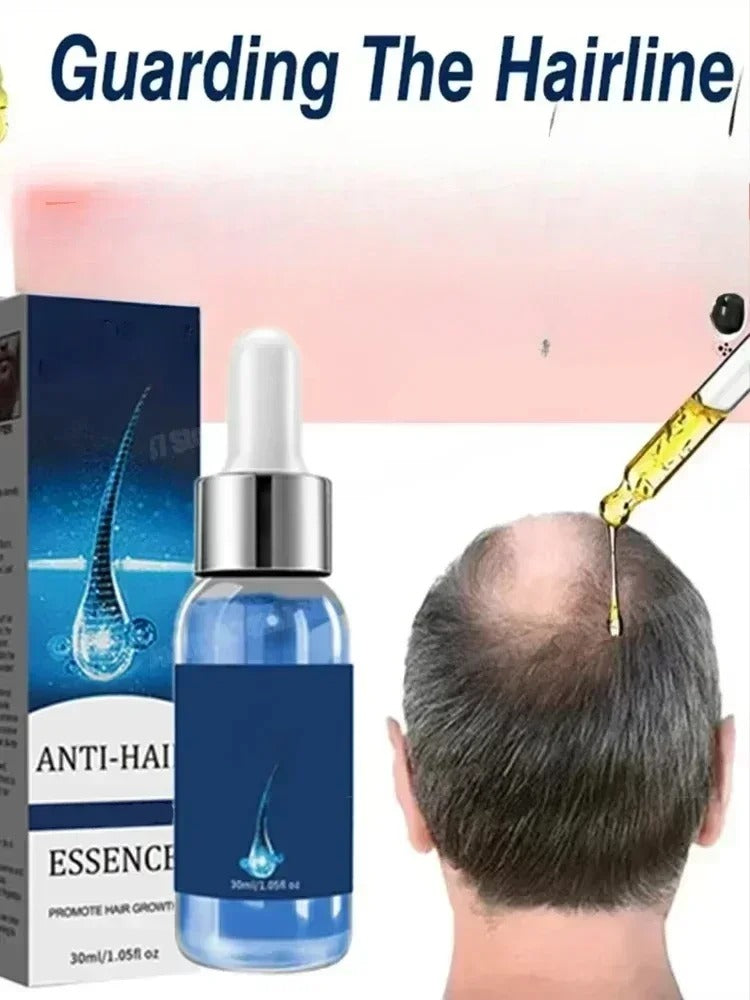 Hair Growth Serum Oil Caffeine Rosemary Biotin Scalp Care Thick Fuller Looking Hair 100ml