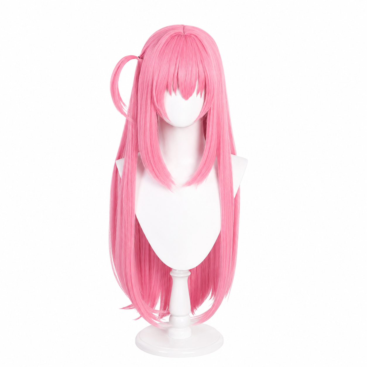 80cm Pink Gotou Hitori Cosplay Wig - Heat Resistant Synthetic Hair