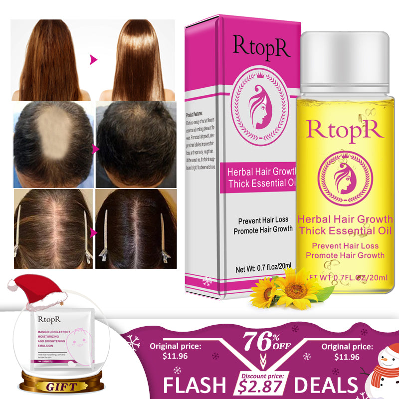 Hair Loss Essential Oil 20ml Fast Powerful Hair Growth Repair Thick Care