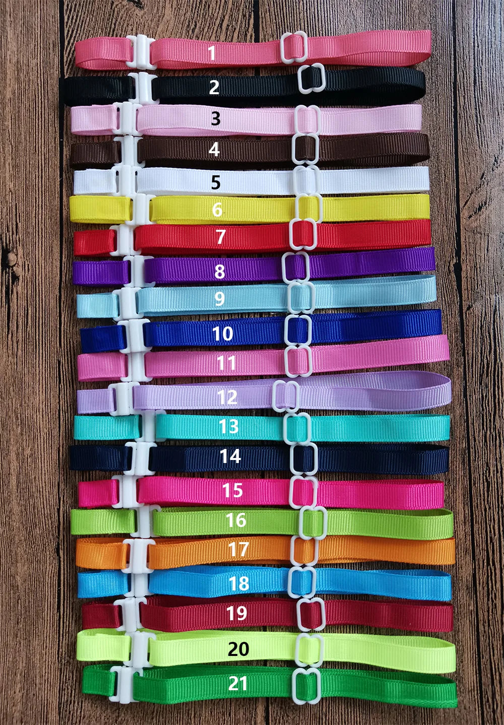 MRUQ PET Adjustable Neck Hair Accessories - Versatile 20-25 Colours