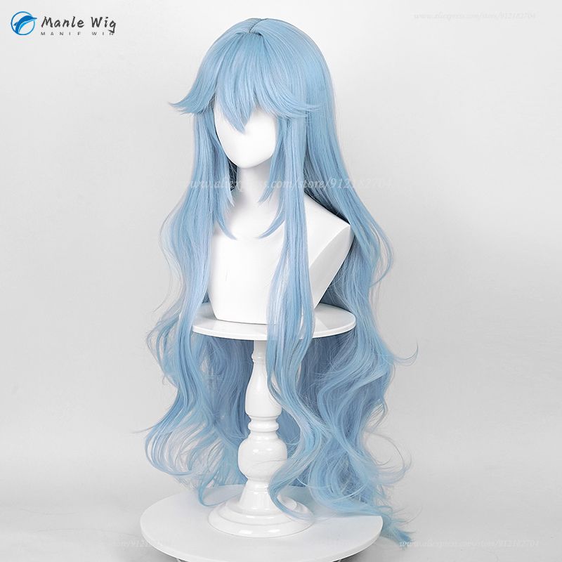 Ayanami Rei 100cm Blue Cosplay Wig - Heat Resistant Hair for Events