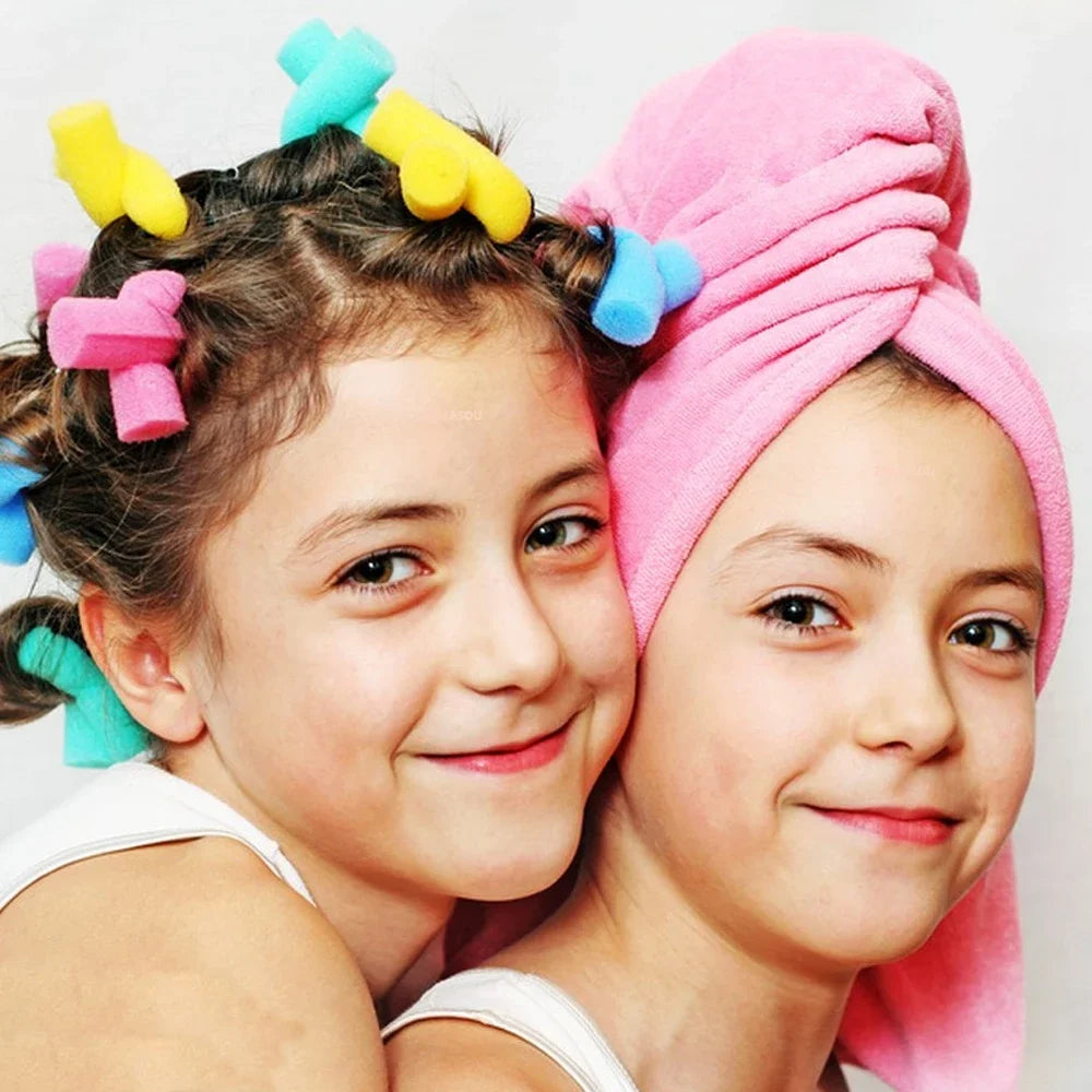 Microfiber Hair Towel - Quick-Dry &amp; Ultra Absorbent Hair Drying Wrap