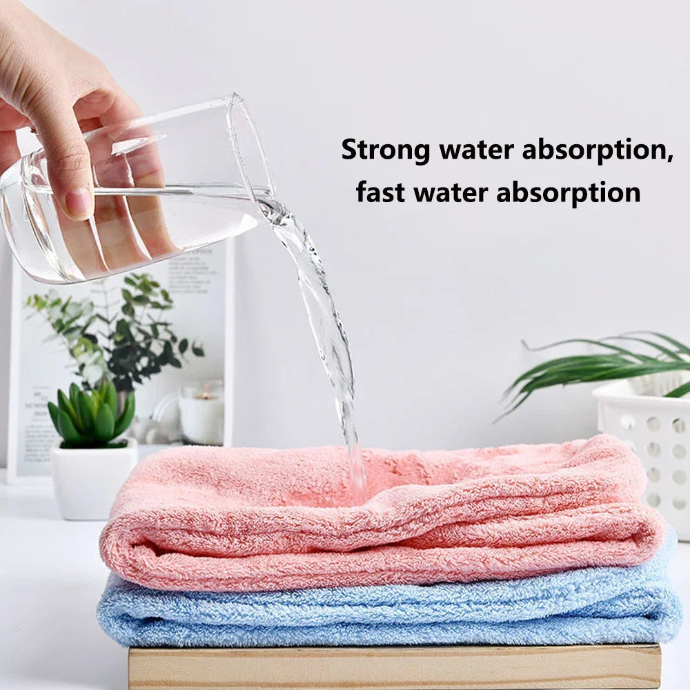 Microfiber Hair Towel - Quick-Dry &amp; Ultra Absorbent Hair Drying Wrap