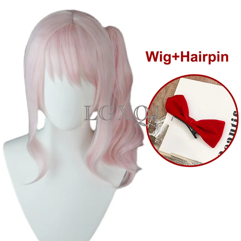 High Quality Akiyama Mizuki Cosplay Wig - Heat Resistant Pink Synthetic Hair
