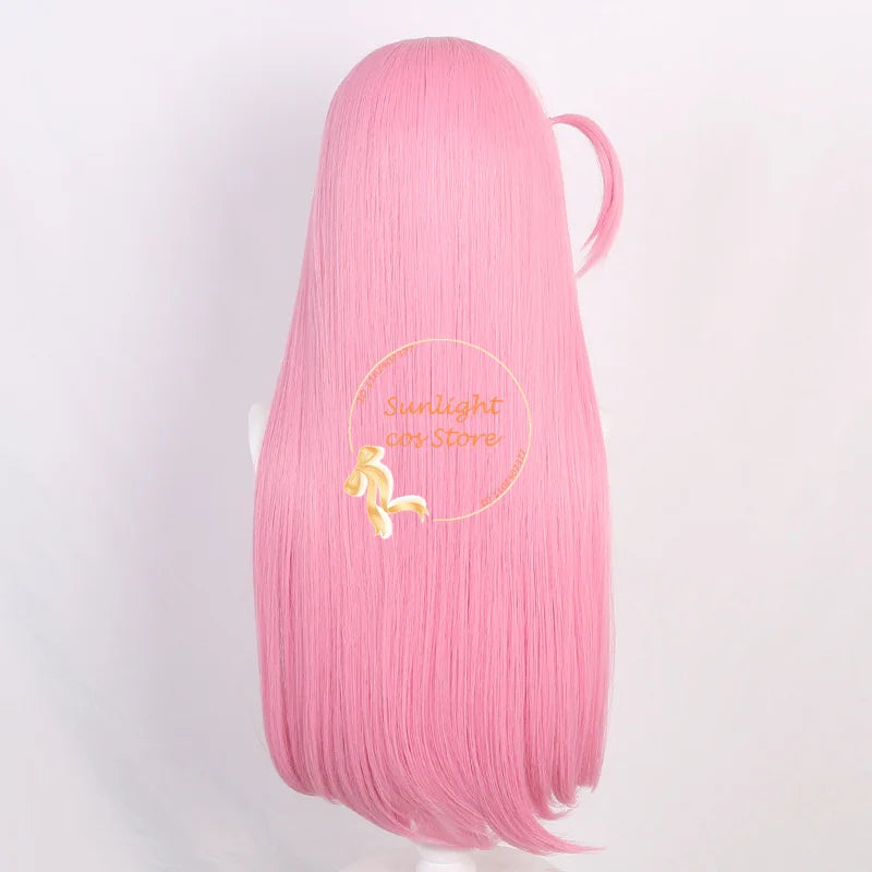 80cm Pink Gotou Hitori Cosplay Wig - Heat Resistant Synthetic Hair