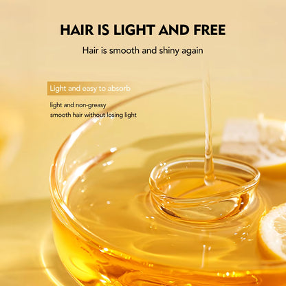 OUZHINI Perfumed Hair Smoothing Essential Oil Spray Scented Hair Mist Anti Frizz Smoothing Spray Glossy Shine Leave In Care 100ml