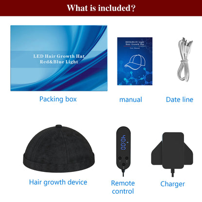KTS Hair Growth Hat - Anti Hair Loss Device for Effective Regrowth