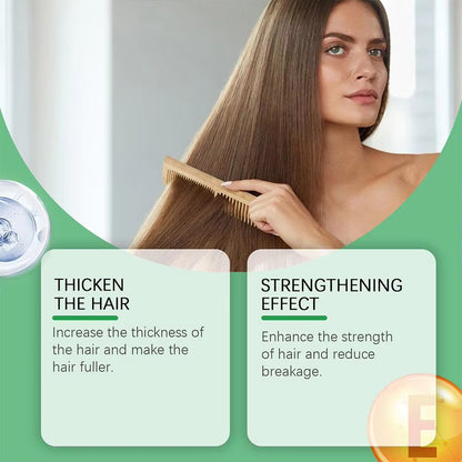 HOEGOA Rosemary Hydrolyzed Keratin Shampoo Scalp Care Dandruff Cleanse Moisturizing Hair Care 100ml