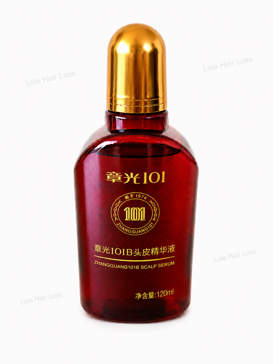 Zhangguang 101B Herbal Hair Tonic for Thinning Hair and Scalp Care, 120ml