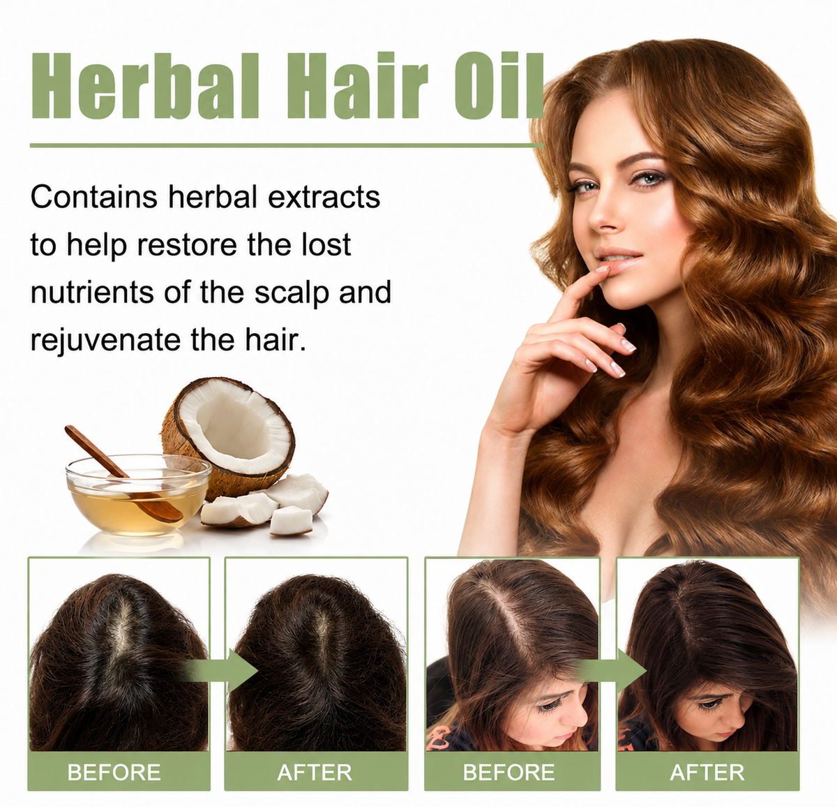 OUHOE Adivasi Hair Oil Herbal Oil Rosemary Hair Growth Amla Bhringraj Herbal 100ml