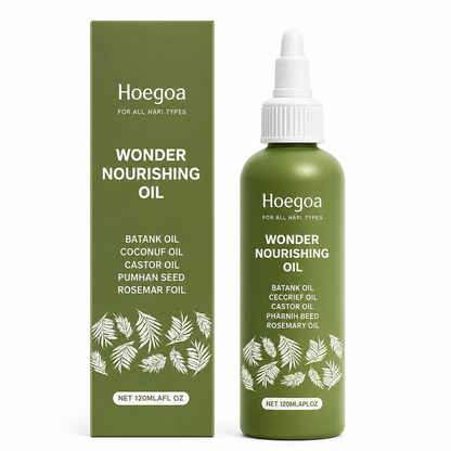 Hoegoa Wonder Nourishing Oil with Batana, Coconut, Castor, Rosemary Oil