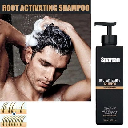 Spartan Root Activator Shampoo For Thinning Hair Dandruff And Scalp Care