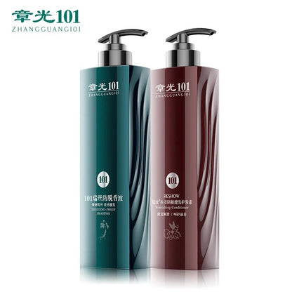 Hair Growth Shampoo And Conditioner Set Thickening Scalp Care Ginger Formula 360G