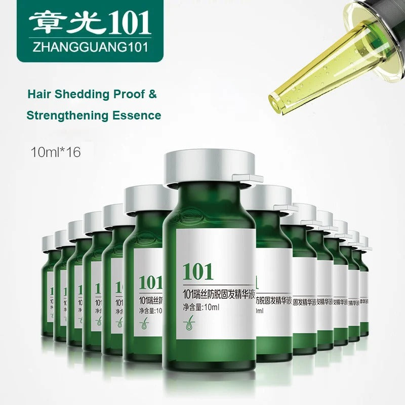 Hair Growth Serum Anti Hair Loss Scalp Thickening Tonic 16x10ml