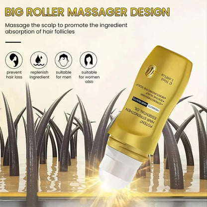 SF52 Hair Growth Serum Biotin Keratin Scalp Therapy Thick Fuller Strong Hair