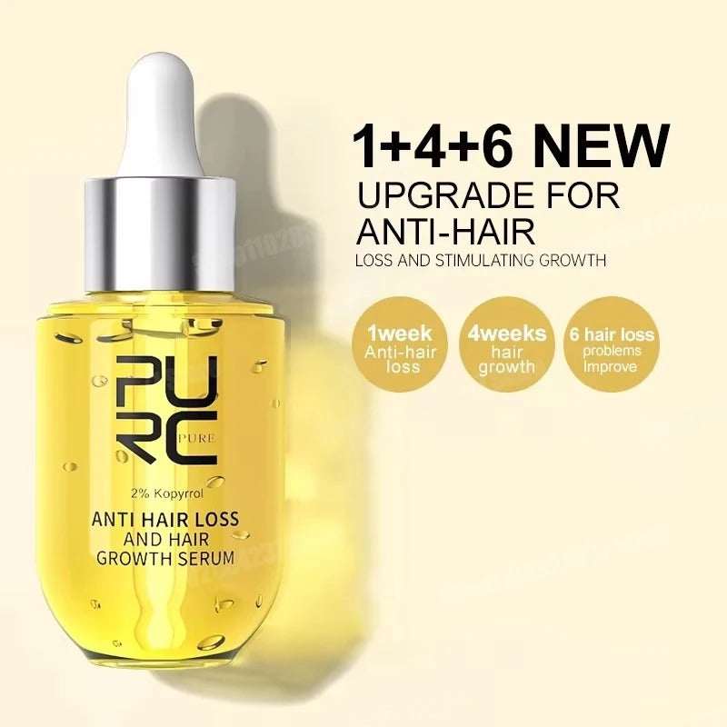 Ginger Hair Growth Serum For Thicker Fuller Stronger Hair Regrowth