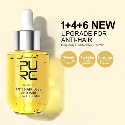 Ginger Hair Growth Serum For Thicker Fuller Stronger Hair Regrowth