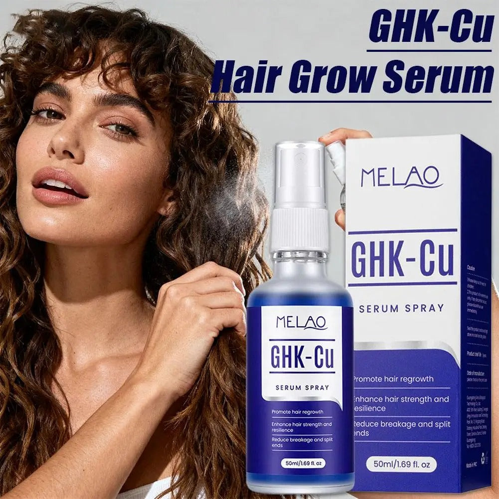 GHK-Cu Copper Peptide Hair Serum Thickening Scalp Care Fuller Hair Repair
