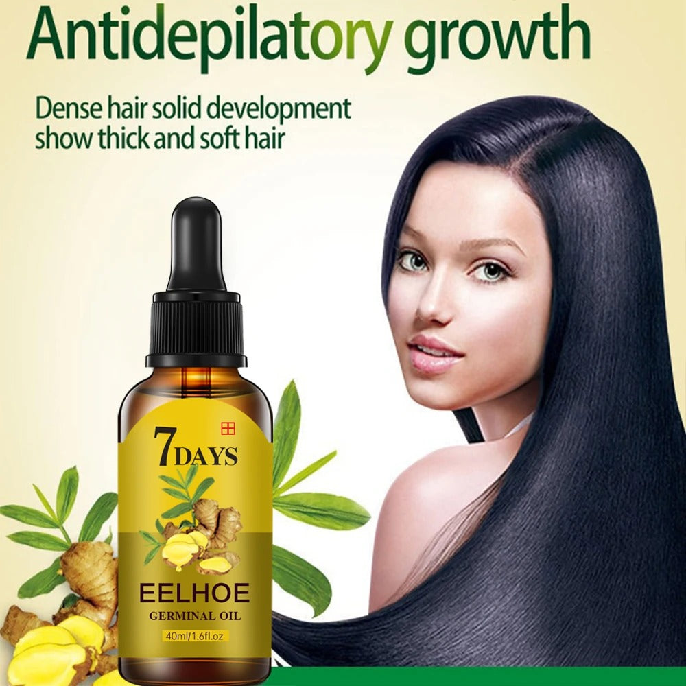 Biotin Rosemary Hair Growth Serum Thickening Regrowth Scalp Repair Oil