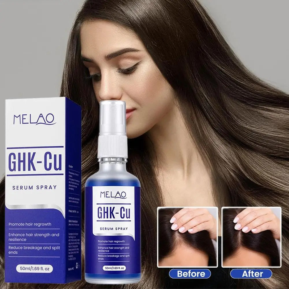 GHK-Cu Copper Peptide Hair Serum Thickening Scalp Care Fuller Hair Repair