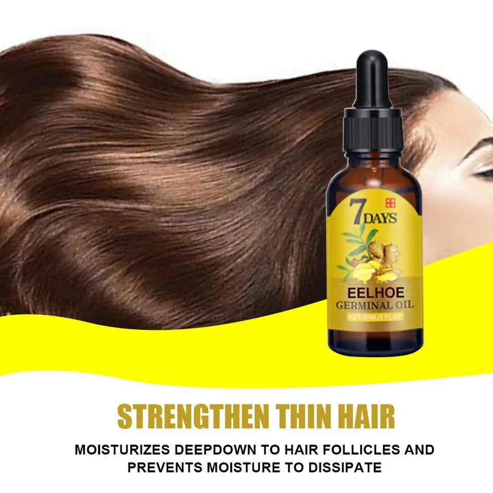 Biotin Rosemary Hair Growth Serum Thickening Regrowth Scalp Repair Oil