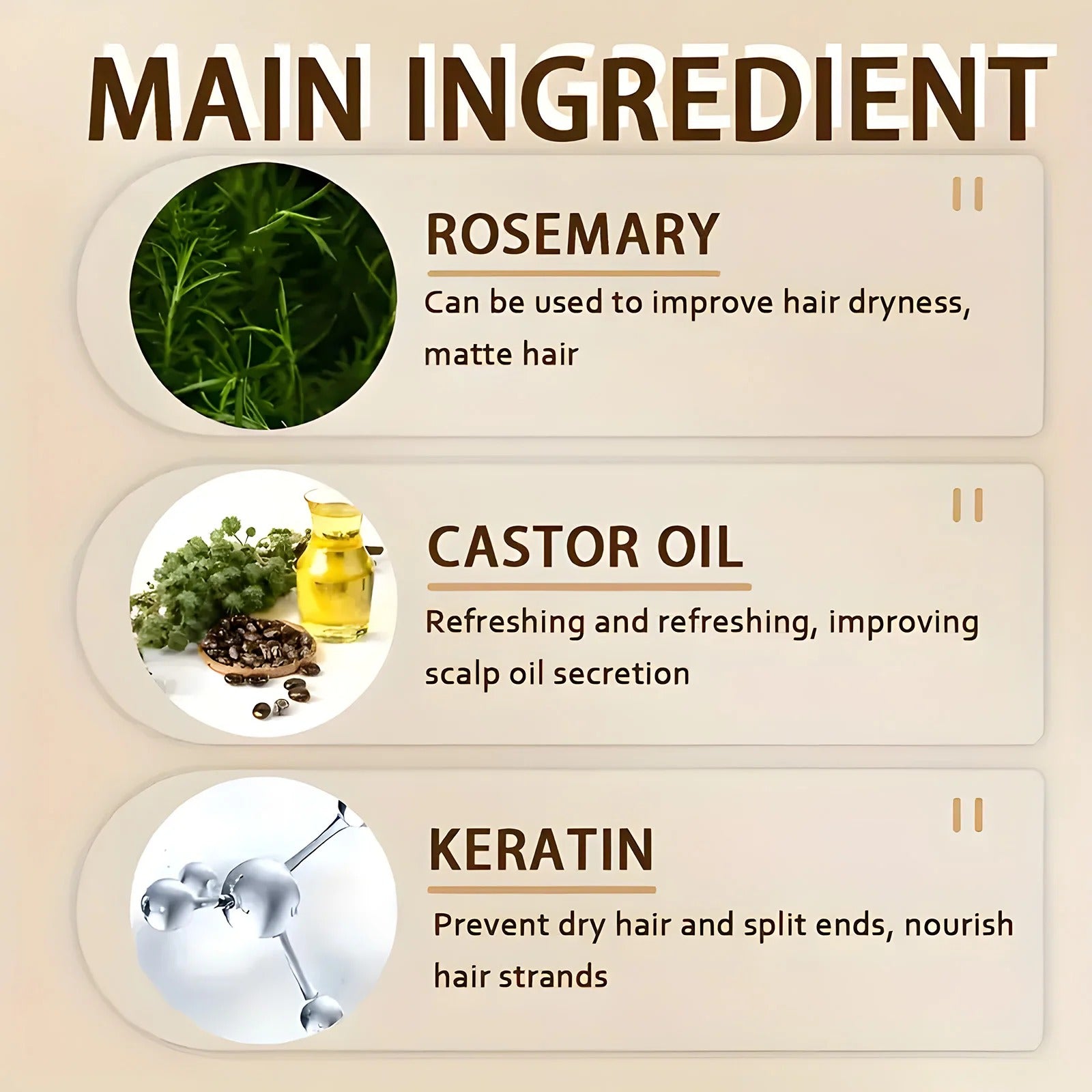 Biotin Caffeine Rosemary Hair Thickening Shampoo For Men And Women