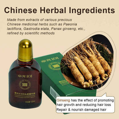 GENUINE Anti Hair Loss HAIR TONIC Genuine 101b Treatment ZHANGGUANG Grow