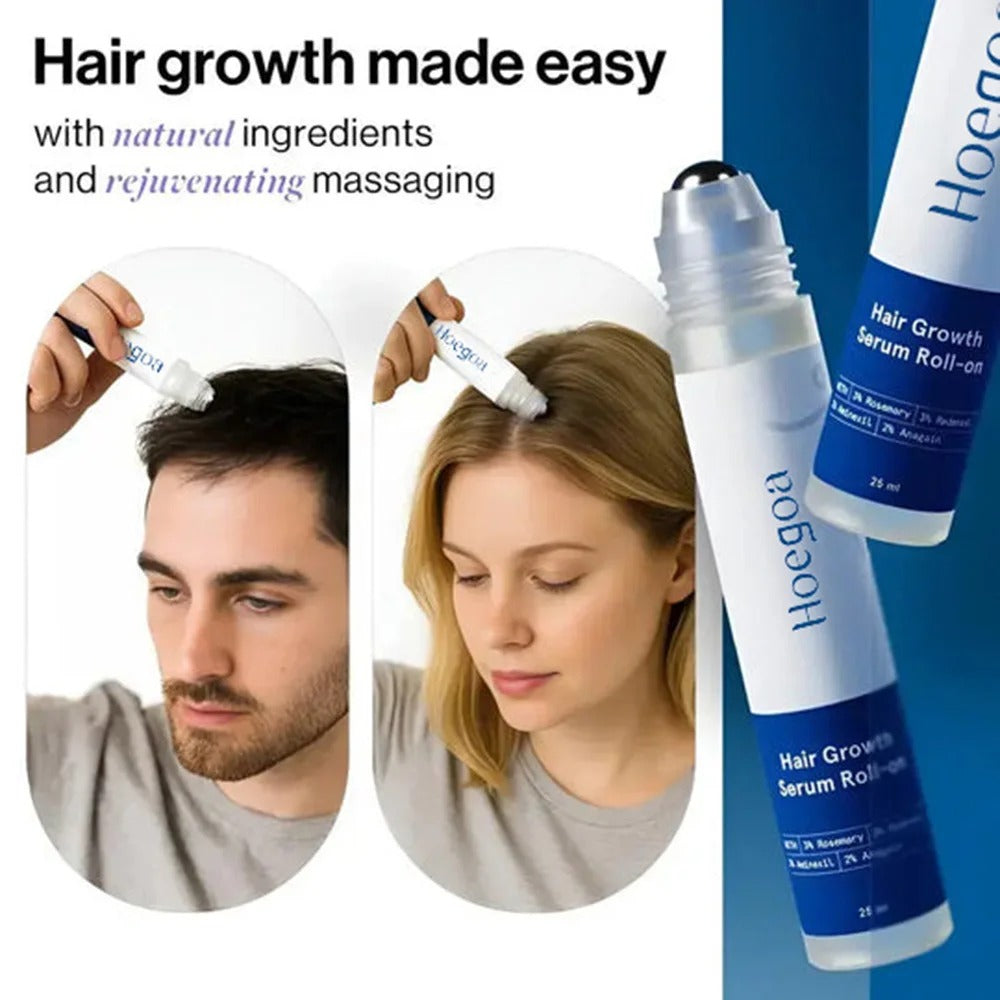 Roll On Rosemary Hair Serum Scalp Care Root Strengthening Fuller Hair