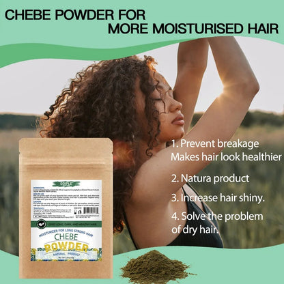 Chebe Powder Hair Treatment Moisturizing Strengthening Breakage Care