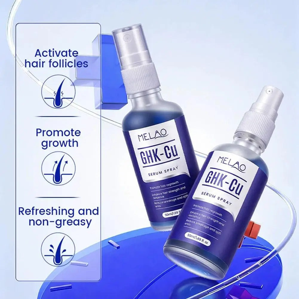 GHK-Cu Copper Peptide Hair Serum Thickening Scalp Care Fuller Hair Repair