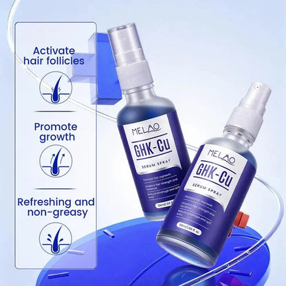 GHK-Cu Copper Peptide Hair Serum Thickening Scalp Care Fuller Hair Repair