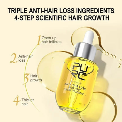 Ginger Hair Growth Serum For Thicker Fuller Stronger Hair Regrowth