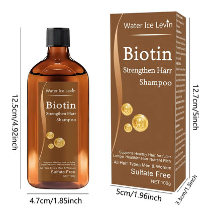 Biotin Caffeine Rosemary Hair Thickening Shampoo For Men And Women
