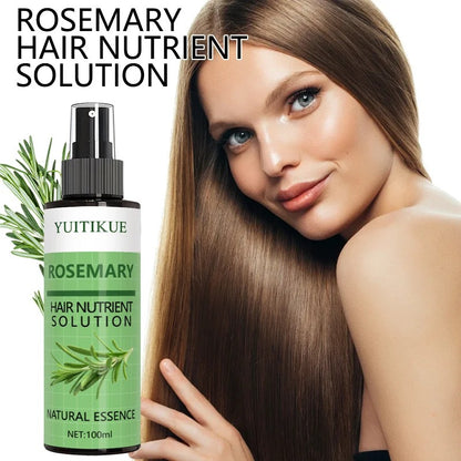 YUITIKUE Rosemary Hair Serum 100ml Scalp Care Ginger Vitamin E Conditioning Spray