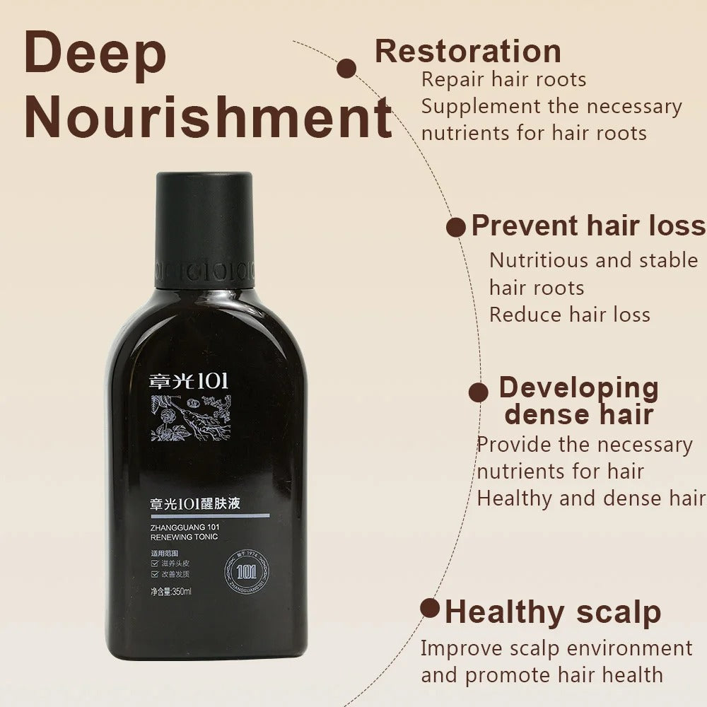 Hair Growth Tonic 350ml Hair Thickening Serum Beard Growth Scalp Treatment