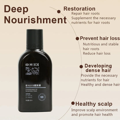 Hair Growth Tonic 350ml Hair Thickening Serum Beard Growth Scalp Treatment