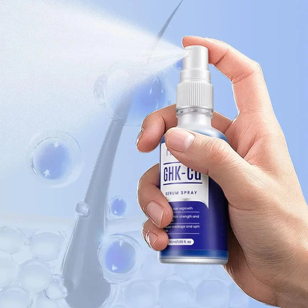 GHK-Cu Copper Peptide Hair Serum Thickening Scalp Care Fuller Hair Repair