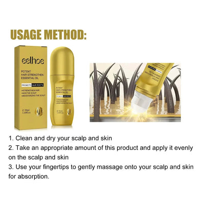 SF52 Hair Growth Serum Biotin Keratin Scalp Therapy Thick Fuller Strong Hair
