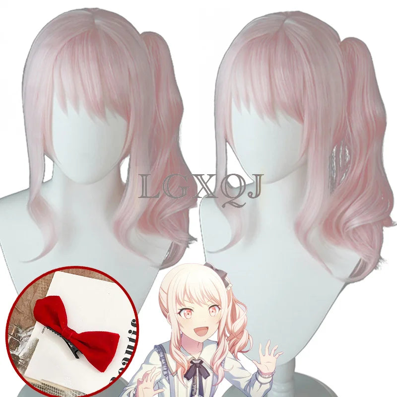 High Quality Akiyama Mizuki Cosplay Wig - Heat Resistant Pink Synthetic Hair