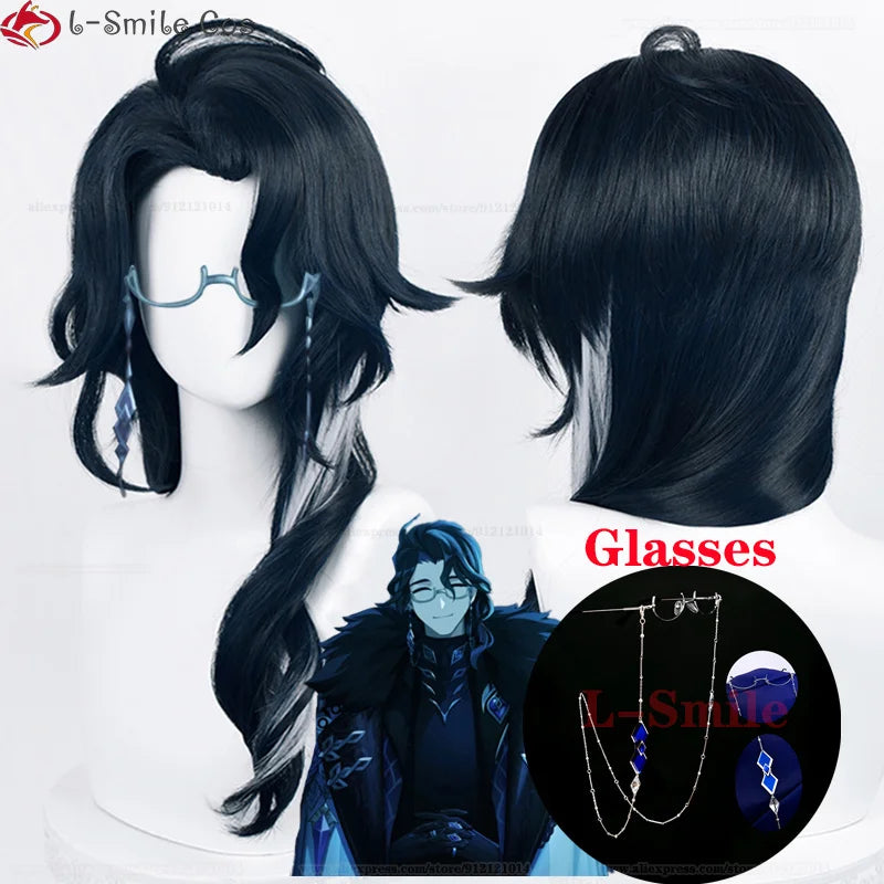 Pantalone Cosplay Wig - 55cm Long Heat Resistant Synthetic Hair Accessory