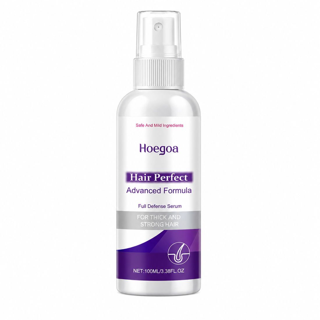 HOEGOA Hair Perfect Advanced Formula Full Defense Serum Hair Thickening Scalp Care Spray Fuller Looking Hair Volumizing Root Boost 100ml