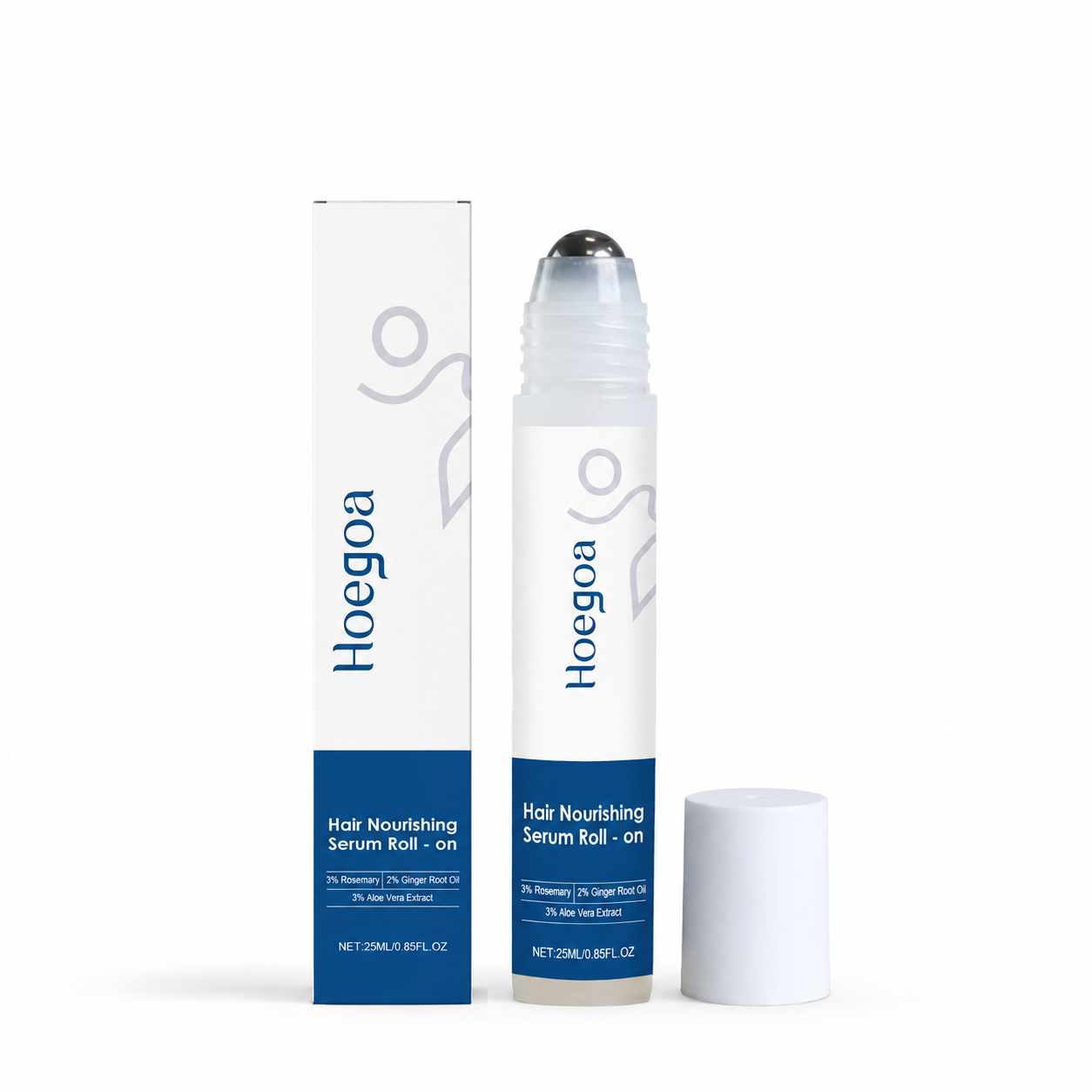 Roll On Rosemary Hair Serum Scalp Care Root Strengthening Fuller Hair